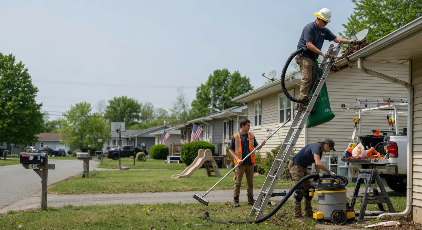 Gutter Installation in Saint Louisville, OH near me